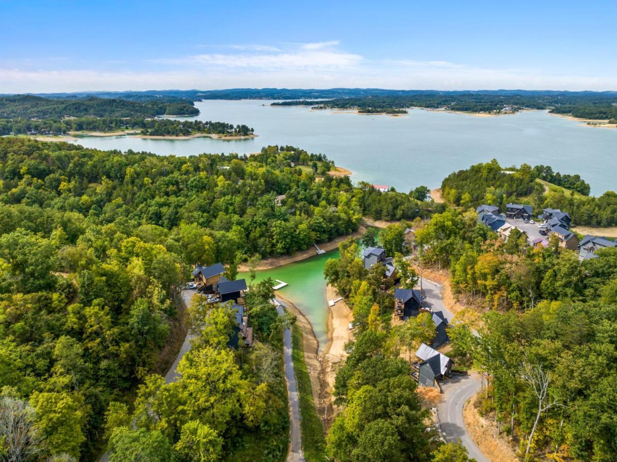 דנדרידג' Cozy Cove Retreat W Lake View Hot Tub Firepit מראה חיצוני תמונה