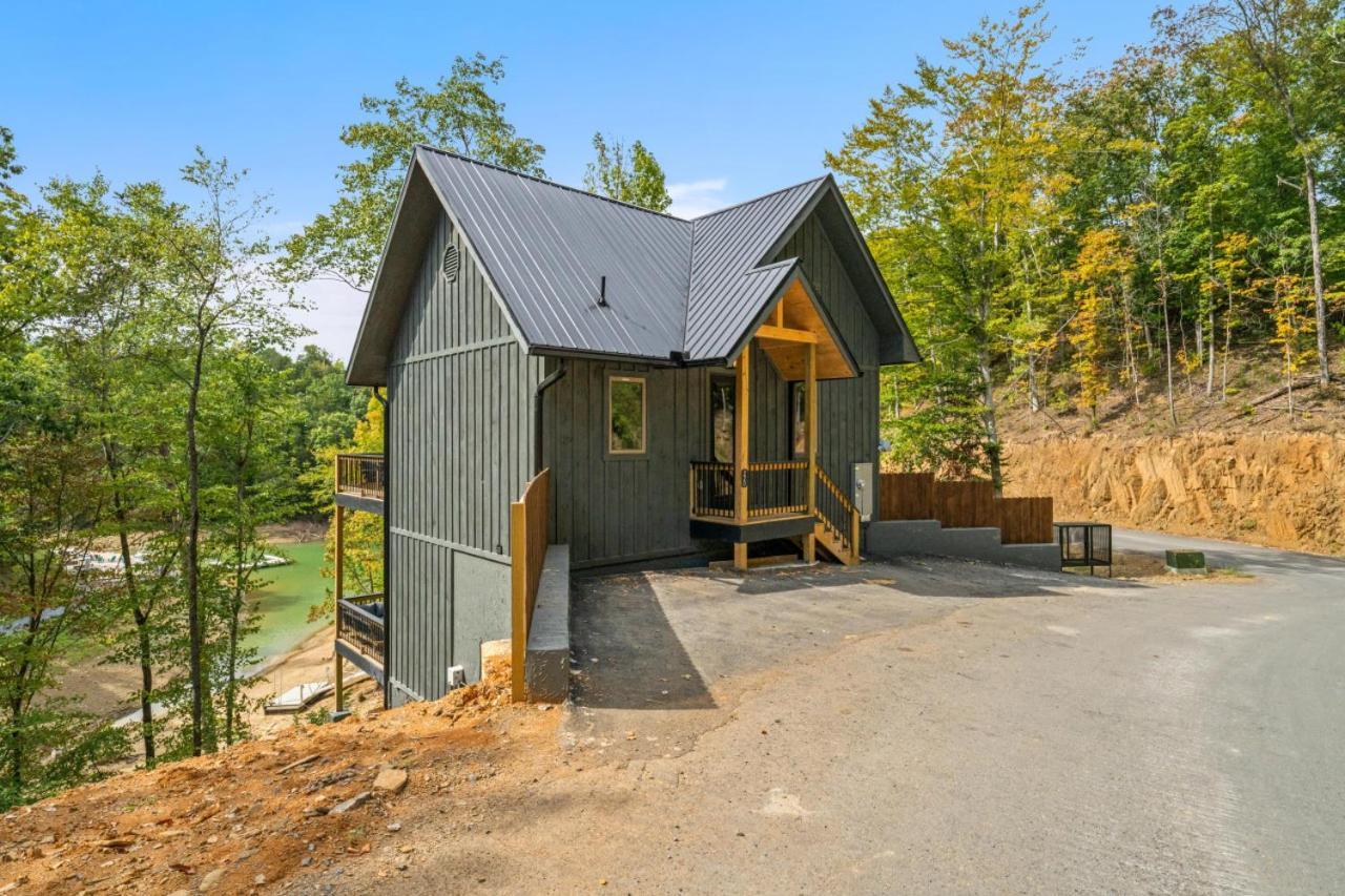 דנדרידג' Cozy Cove Retreat W Lake View Hot Tub Firepit מראה חיצוני תמונה