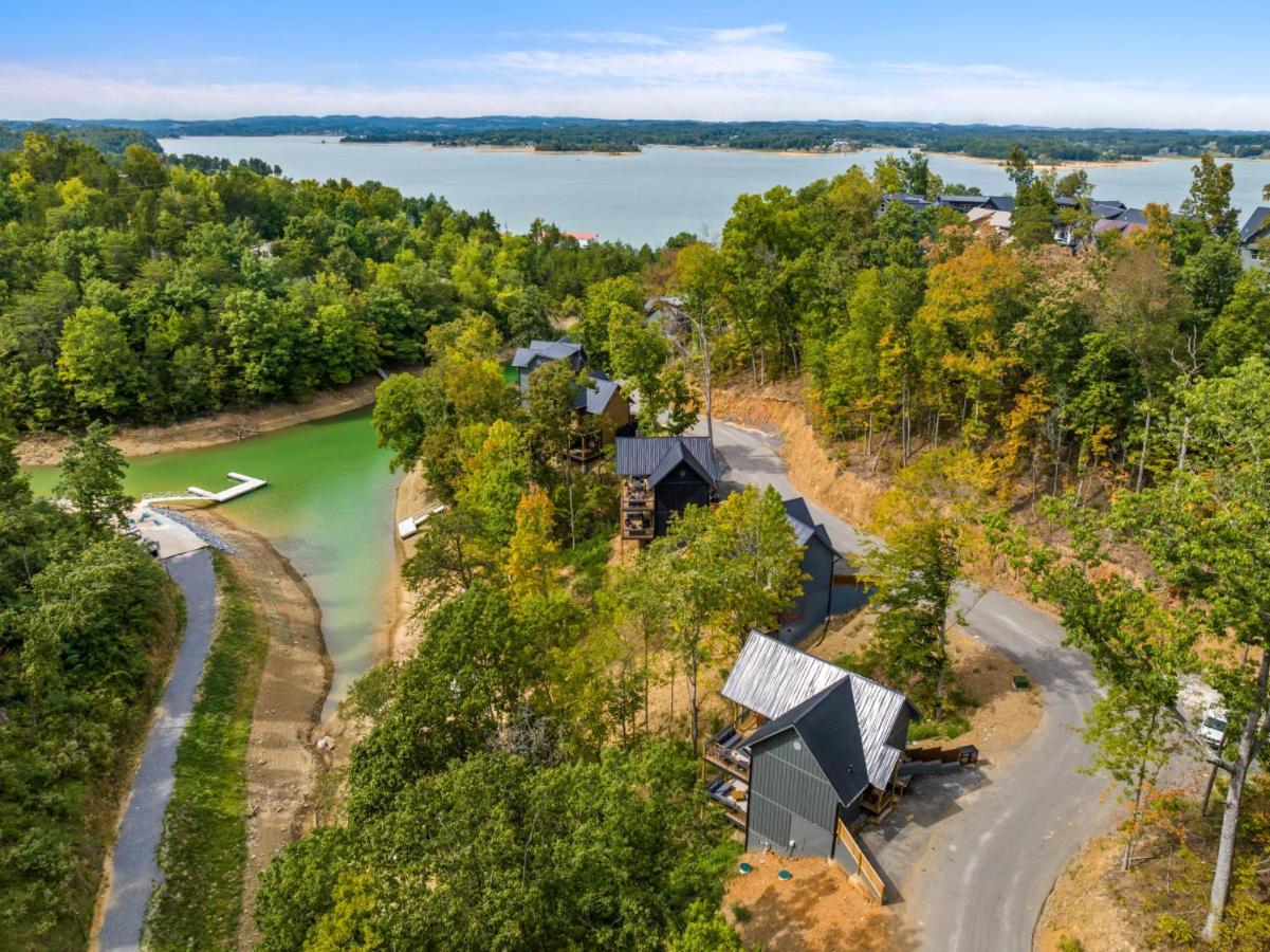 דנדרידג' Cozy Cove Retreat W Lake View Hot Tub Firepit מראה חיצוני תמונה