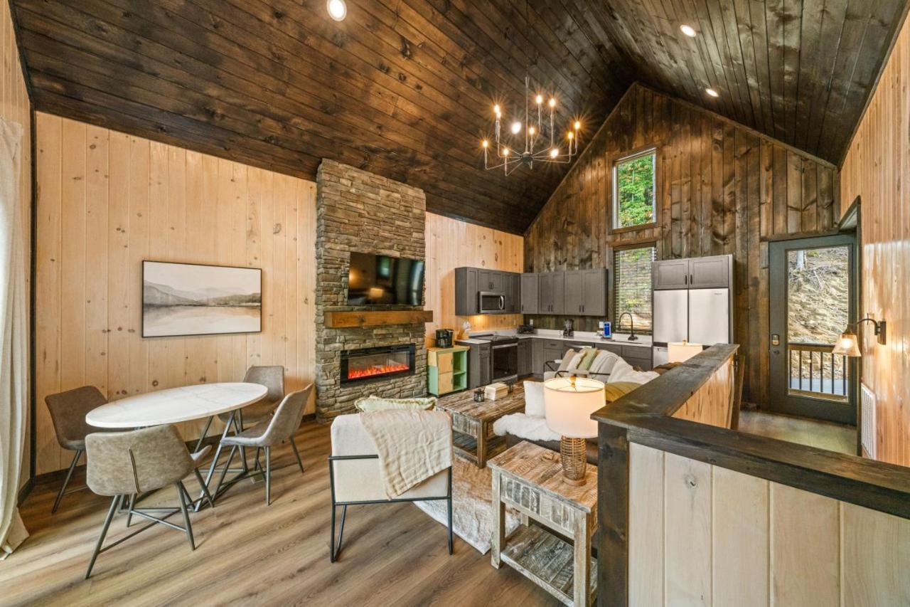 דנדרידג' Cozy Cove Retreat W Lake View Hot Tub Firepit מראה חיצוני תמונה