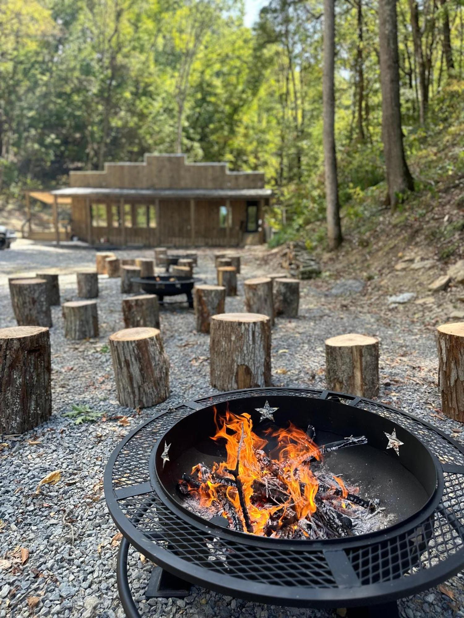 דנדרידג' Cozy Cove Retreat W Lake View Hot Tub Firepit מראה חיצוני תמונה